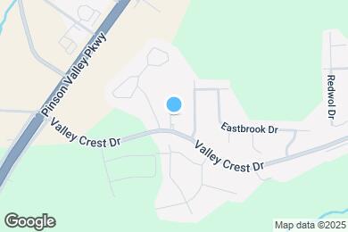 Map image of the property - 636 Valley Crest Dr