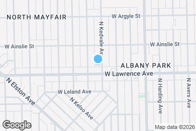 Map image of the property - 4814 N Kedvale Ave