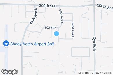 Map image of the property - 20312 50th Ave E