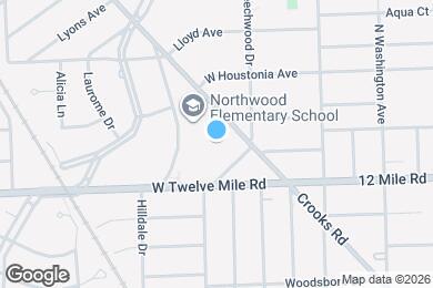 Map image of the property - Crooks South Aparments