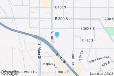 Map image of the property - 405 S 100 E