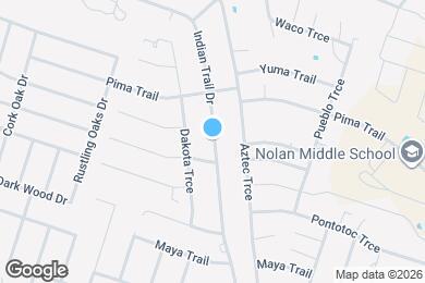 Map image of the property - 1618 Indian Trl