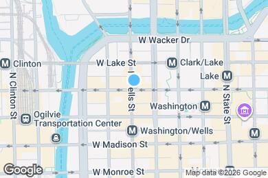 Map image of the property - 198 W Randolph St