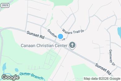 Map image of the property - 1918 Southwind Dr