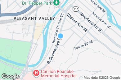 Map image of the property - 1330 Belleview Ave SE