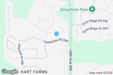 Map image of the property - 1939 Fieldstone Rd SW