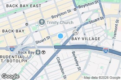 Map image of the property - 23 Stanhope St