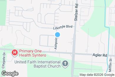 Map image of the property - 2420 Ashpoint St