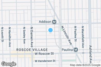 Map image of the property - 1837 W Eddy St