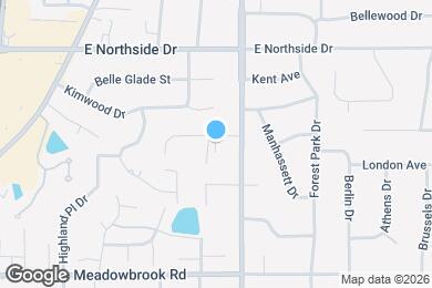 Map image of the property - 1519 Roswell Dr