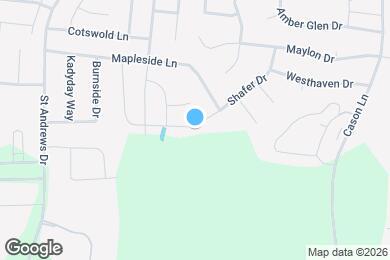 Map image of the property - 2043 Shafer Dr