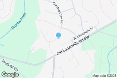 Map image of the property - 425 Crested View Dr