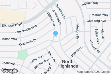 Map image of the property - 6628 Thomas Dr