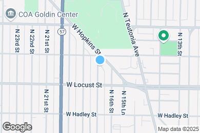 Map image of the property - 2950 N 17th St