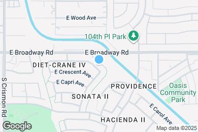 Map image of the property - 10348 E Calypso Ave