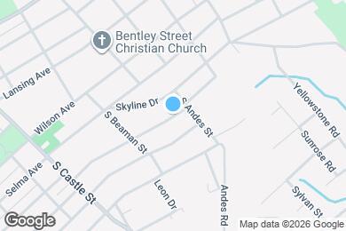Map image of the property - 3353 Lay Ave