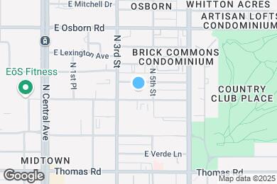 Map image of the property - MAA Midtown Phoenix