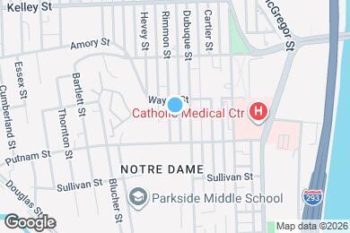 Map image of the property - 317 Rimmon St