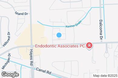 Map image of the property - 16423 Claremont Dr