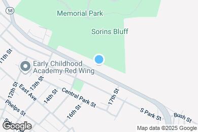 Map image of the property - 1543 Bush St