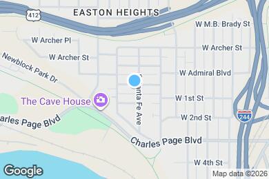 Map image of the property - 1506 W Bowen Pl