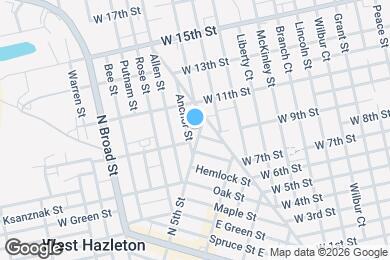 Map image of the property - 306 N 5th St