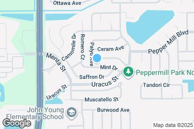 Map image of the property - 2733 Mint Dr