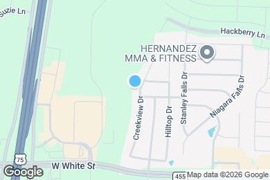 Map image of the property - 240 Creekview Dr