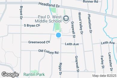 Map image of the property - 2513 Riggs Dr