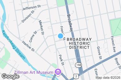 Map image of the property - 11 Center St Ave