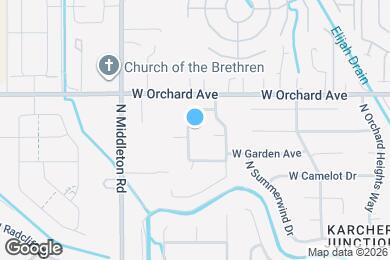 Map image of the property - 536 N Copper River Dr
