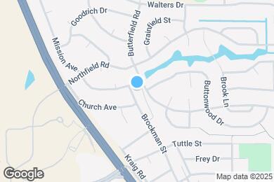 Map image of the property - 2536 Brockman St