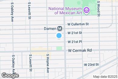 Map image of the property - 2018 W 21st Pl