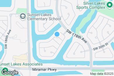 Map image of the property - 2734 SW 179th Ter