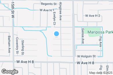 Map image of the property - 1115 W Avenue H6