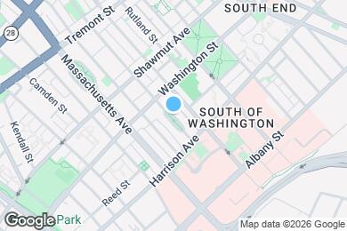 Map image of the property - 14 Worcester Sq