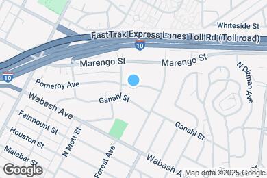 Map image of the property - 2718 Pomeroy Ave