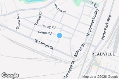 Map image of the property - 33 Pond Ave
