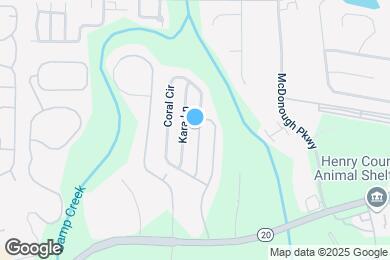 Map image of the property - 342 Coral Cir