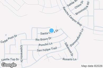 Map image of the property - 801 Santa Rosa Dr