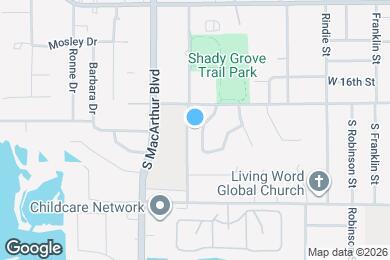 Map image of the property - 1721 Caddo Dr