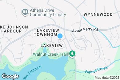 Map image of the property - 1033 Oak Lake Ct