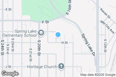 Map image of the property - 4219 S 18th St