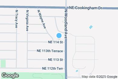Map image of the property - 1700 NE 114 St