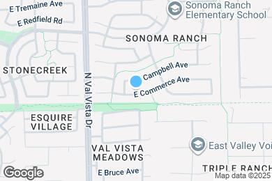 Map image of the property - 1706 E Commerce Ave