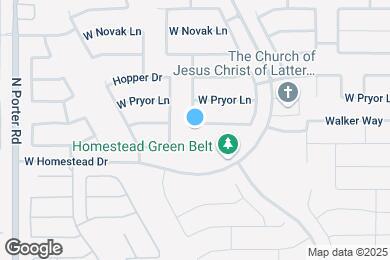 Map image of the property - 40781 W Walker Way