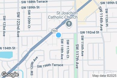 Map image of the property - 19261 SW 118th Ct