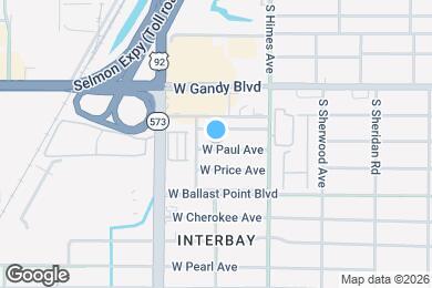 Map image of the property - 3521 W Paul Ave