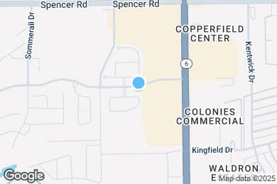 Map image of the property - 15806 Copper Oak Ln