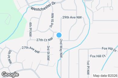 Map image of the property - 2800 2nd Way NW